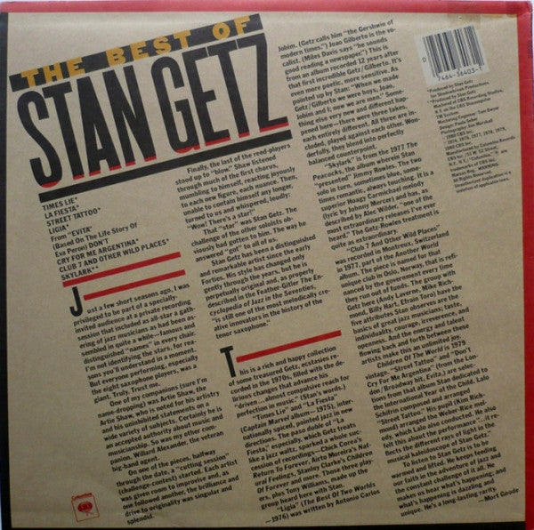 The Best Of Stan Getz