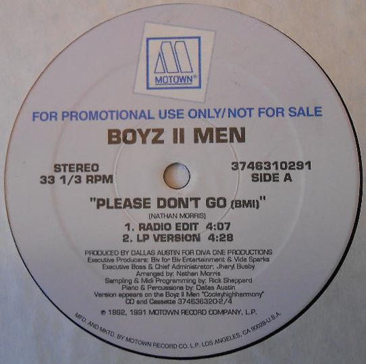 Boyz II Men - Please Don't Go