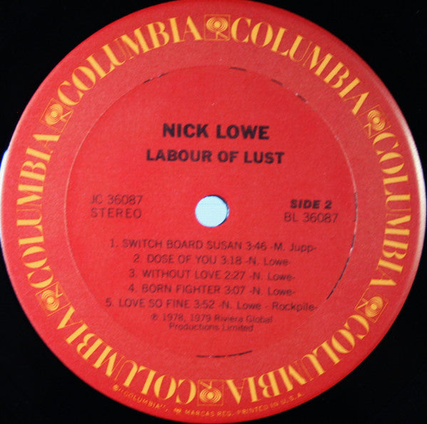 Nick Lowe - Labour Of Lust
