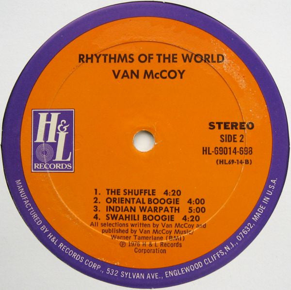 Van McCoy - Rhythms Of The World