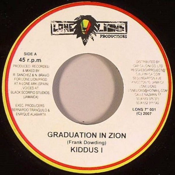 Kiddus I - Graduation In Zion / Woman A Di Yard