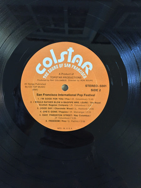 Various - San Francisco International Pop Festival (Volume 1)