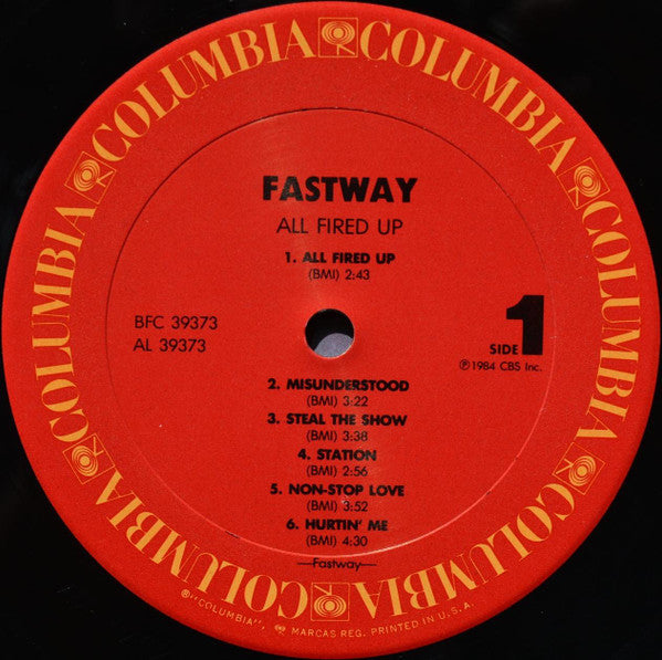 Fastway (2) - All Fired Up!