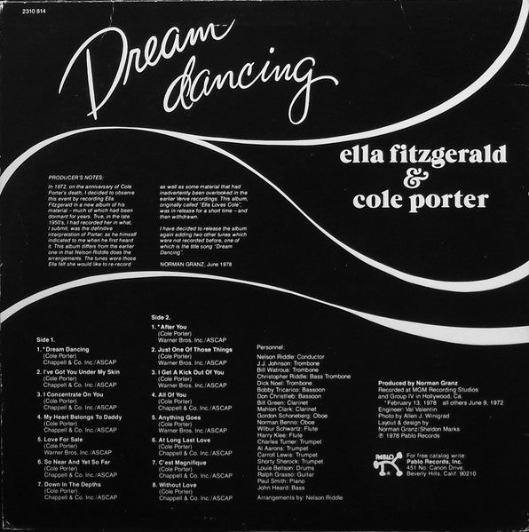 Ella Fitzgerald - Dream Dancing