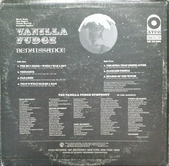 Vanilla Fudge - Renaissance