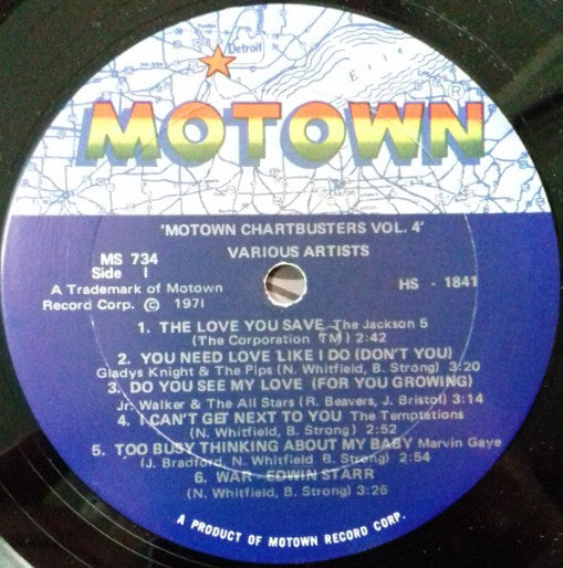 Motown Chartbusters Vol. 4