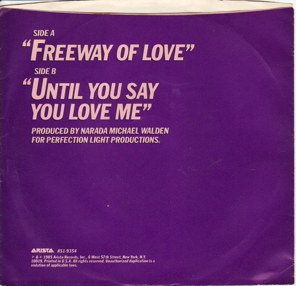 Freeway Of Love