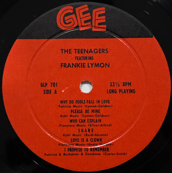 Frankie Lymon & The Teenagers - The Teenagers Featuring Frankie Lymon