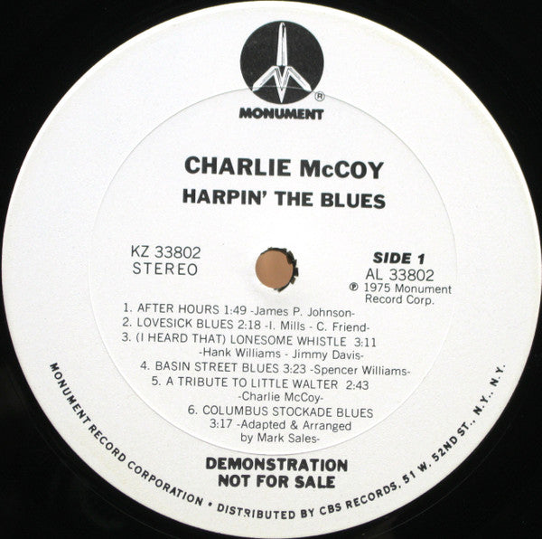 Charlie McCoy - Harpin' The Blues