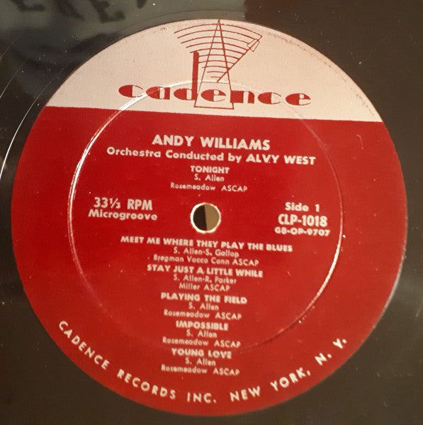 Andy Williams Sings Steve Allen