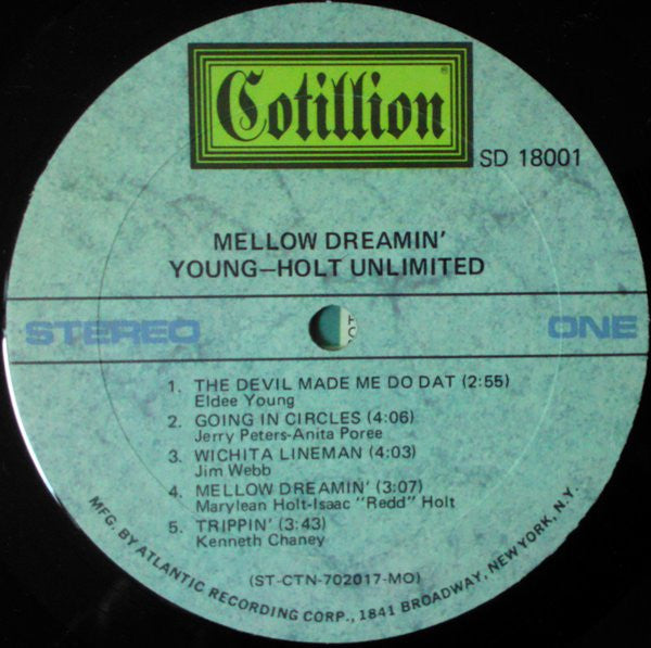 Young Holt Unlimited - Mellow Dreamin'