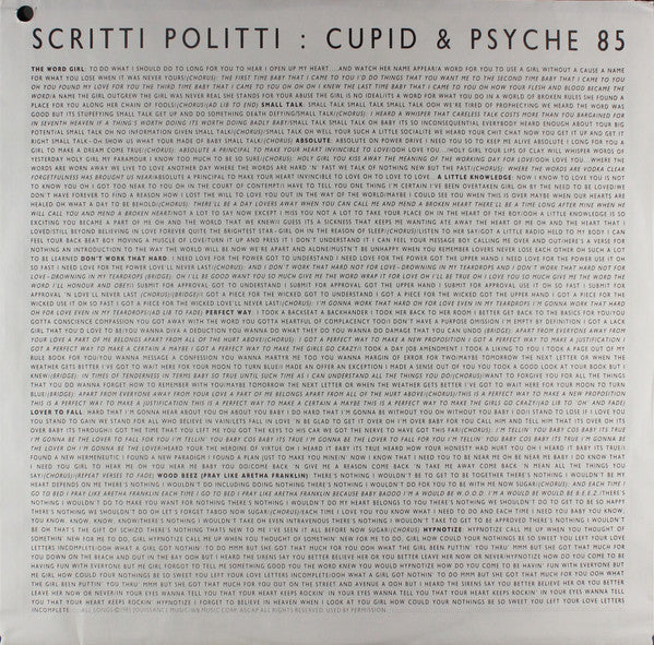 Scritti Politti - Cupid & Psyche 85