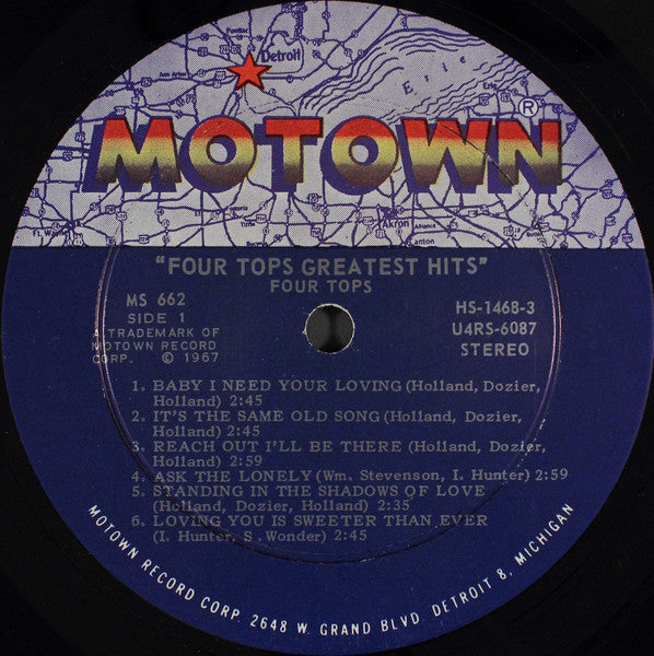 Four Tops - Greatest Hits