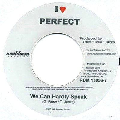 Perfect (5) - We Can Hardly Speak / The Only One