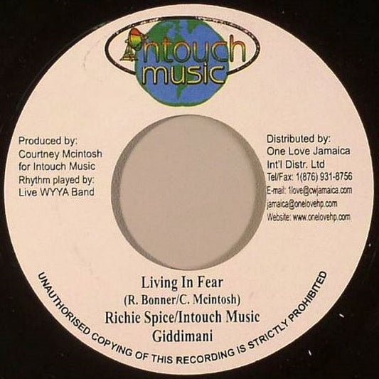 Richie Spice - Living In Fear