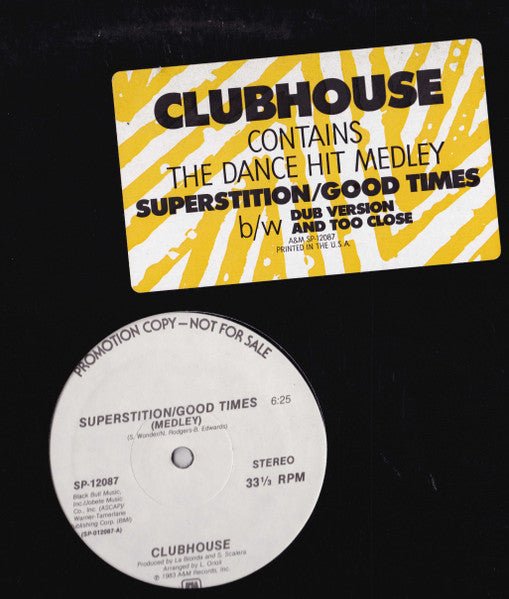 Club House - Superstition / Good Times (Medley)