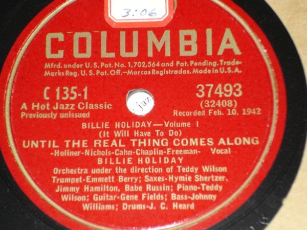 Billie Holiday Vol. 1