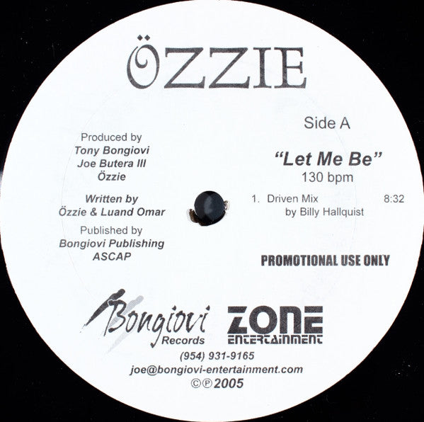 Ozzie (3) - Let Me Be
