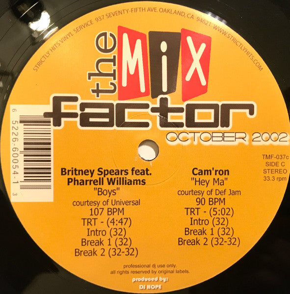 Various - The Mix Factor (October 2002)