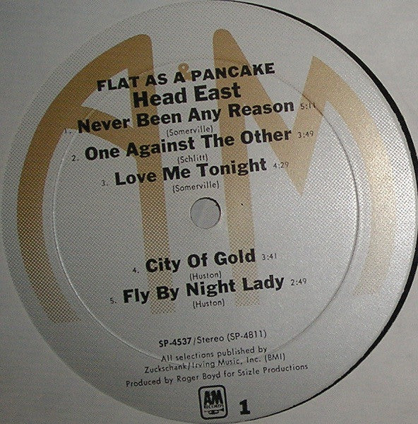 Head East - Flat As A Pancake