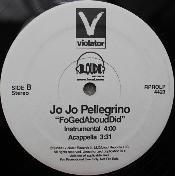 JoJo Pellegrino - FoGedAboudDid