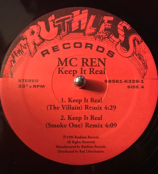 MC Ren - Keep It Real