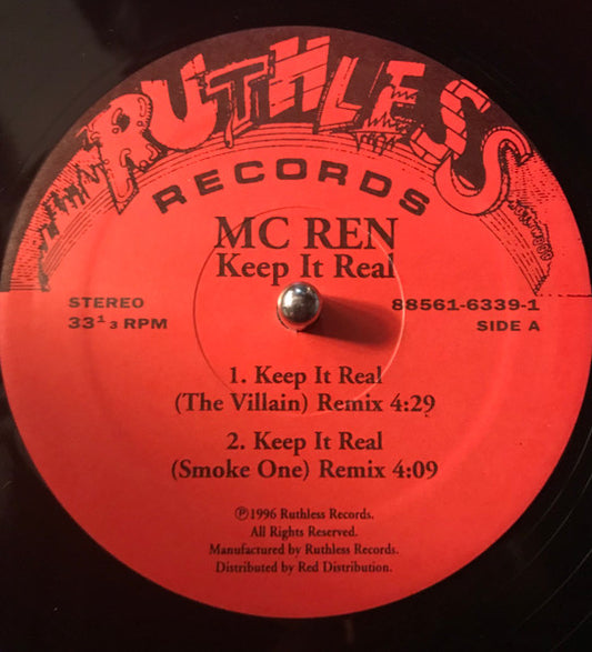 MC Ren - Keep It Real