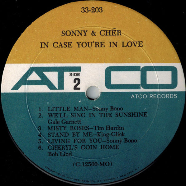 Sonny & Cher - In Case You're In Love
