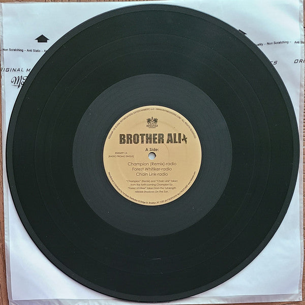 Brother Ali - Champion / Forest Whitiker / Chain Link