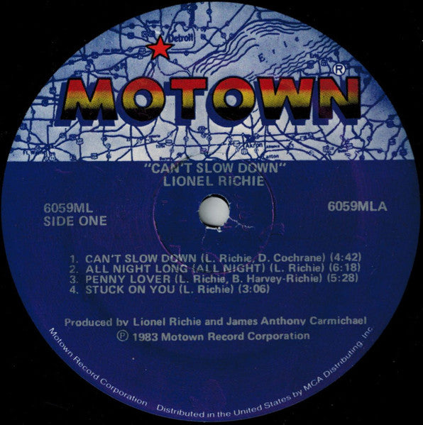 Lionel Richie - Can't Slow Down