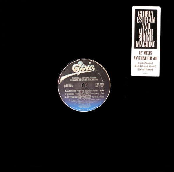 Miami Sound Machine - Anything For You