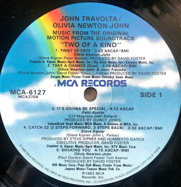 Various - Two Of A Kind - Music From The Original Motion Picture Soundtrack