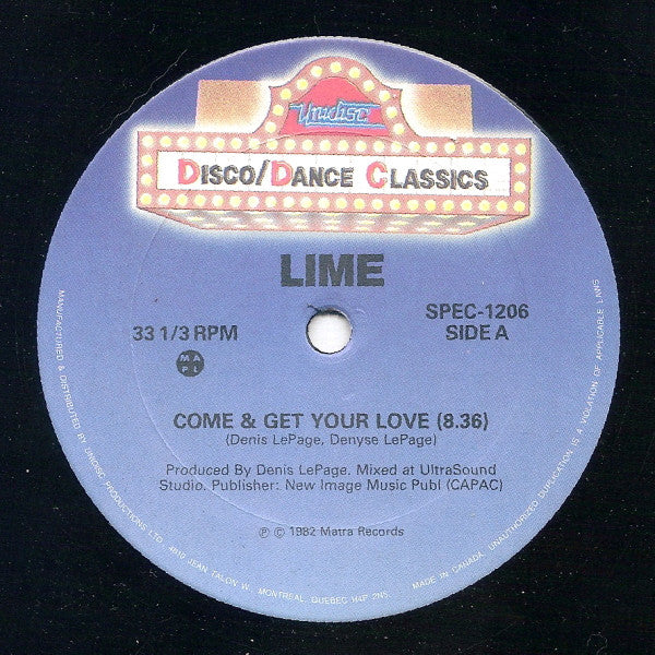 Lime (2) - Come And Get Your Love / Your Love (Remix)