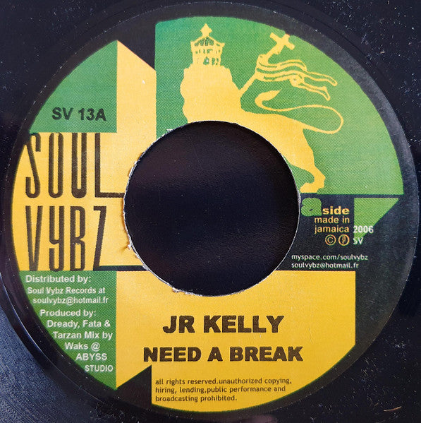 Junior Kelly - Need A Break / Daily Bread