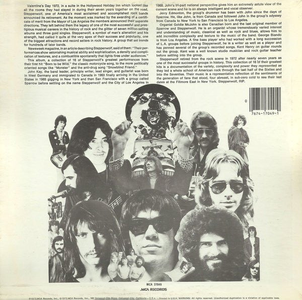 Steppenwolf - 16 Greatest Hits