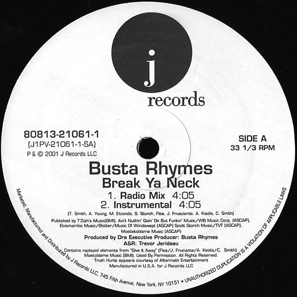 Busta Rhymes - Break Ya Neck
