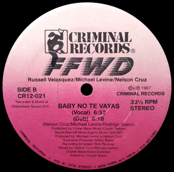 FFWD (4) - Baby Don't Go / Baby No Te Vayas