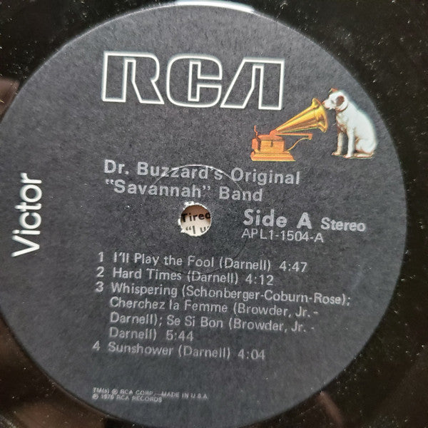 Dr. Buzzard's Original Savannah Band - Dr. Buzzard's Original "Savannah" Band