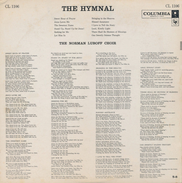 Norman Luboff Choir - The Hymnal