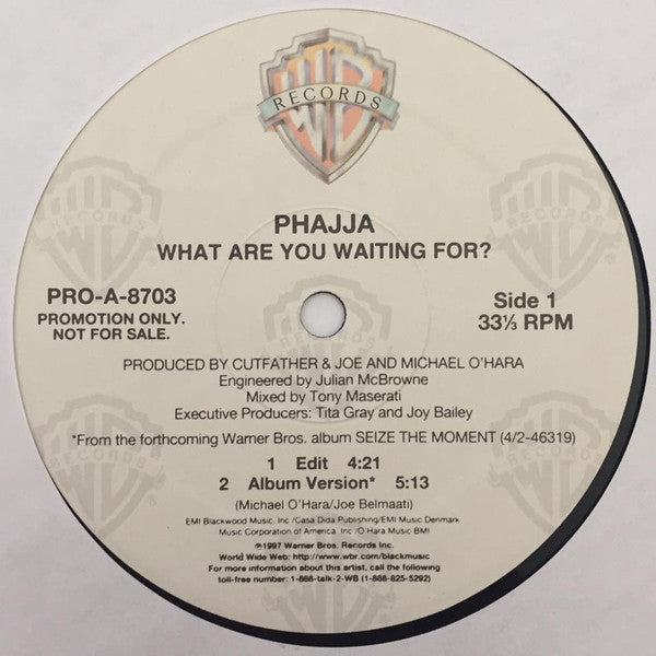 Phajja - What Are You Waiting For