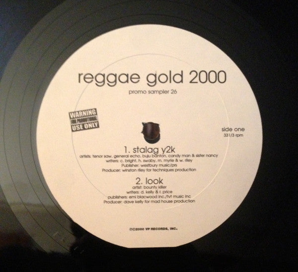 Reggae Gold 2000 Promo Sampler 26