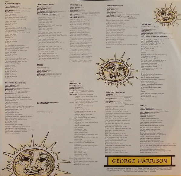 George Harrison - Gone Troppo