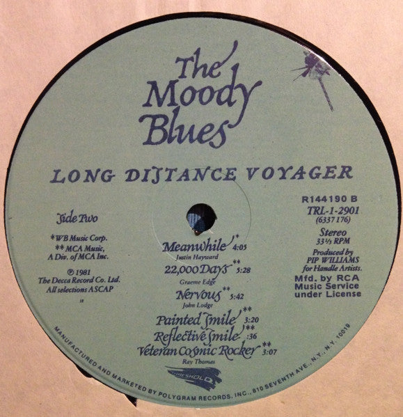 The Moody Blues - Long Distance Voyager