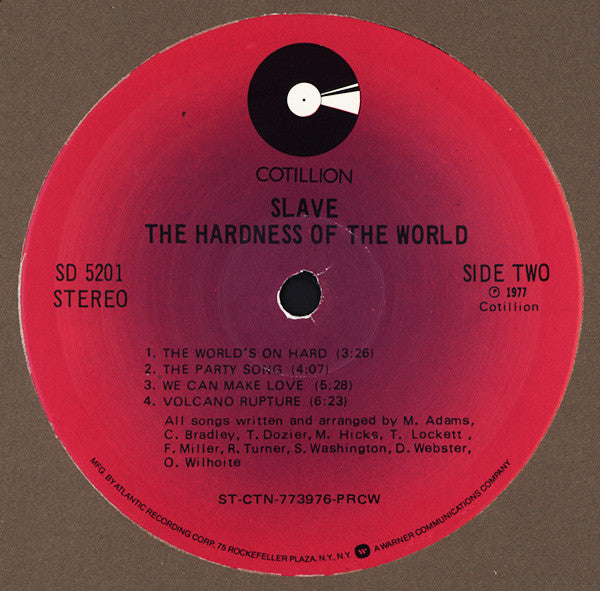 Slave - The Hardness Of The World