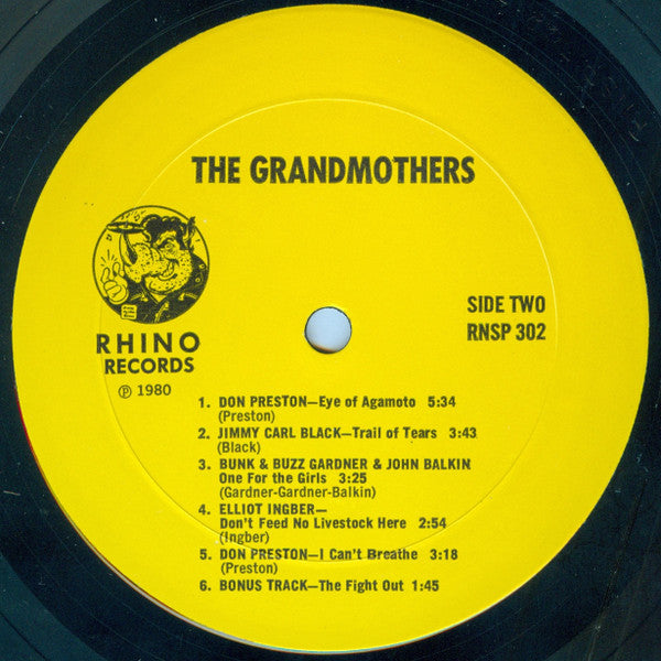 The Grandmothers - An Anthology Of Previously Unreleased Recordings By Ex-Members Of The Mothers Of Invention