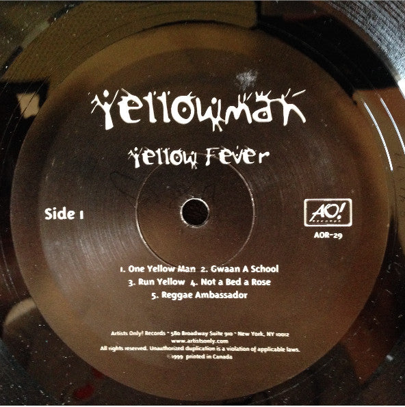Yellowman - Yellow Fever