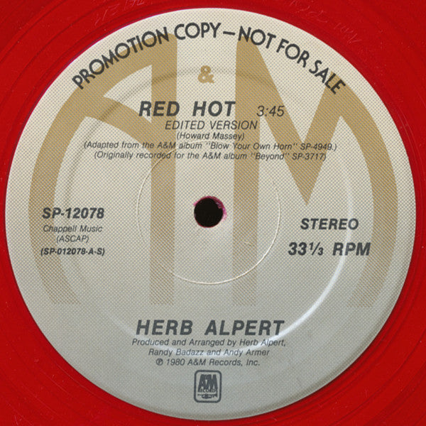 Herb Alpert - Red Hot