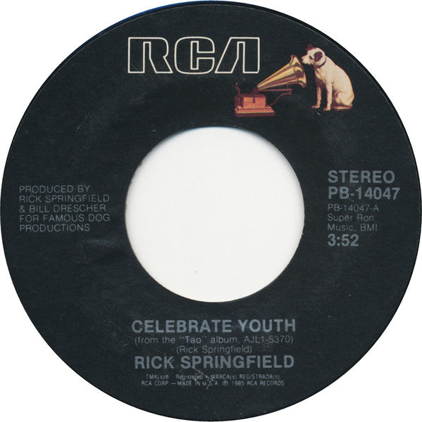 Rick Springfield - Celebrate Youth