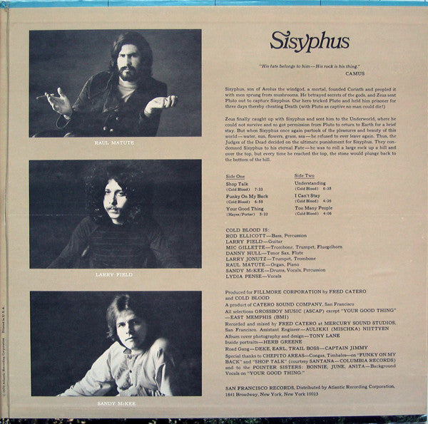 Cold Blood - Sisyphus