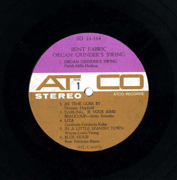 Bent Fabric - Organ Grinder's Swing